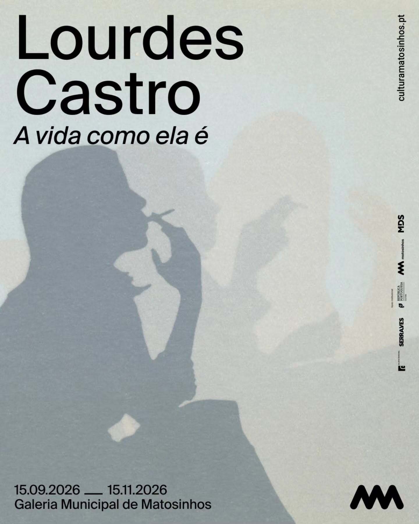 Lourdes Castro, D’OMBRES de Guy Schraenen, 1974. Página de livro de artista. 250 copias, numeradas e assinadas. Edições
